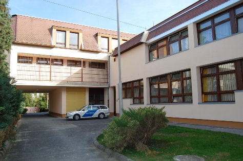 A Sárvári Rendőrkapitányság épülete